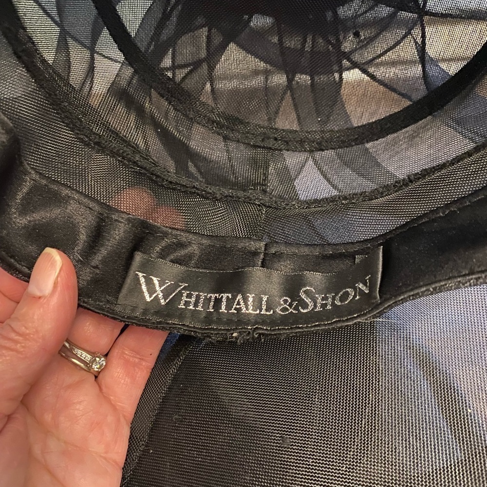 Whittall & Shon Elegant Black Women's Hat - Picture 11 of 13